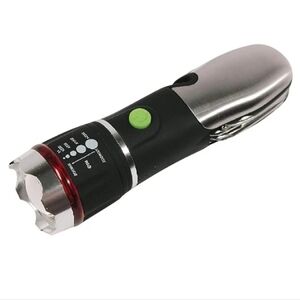 10 in 1 Multi-Tool Telescopic Zoom Ultra-Bright LED Torch Flashlight, $27.00US